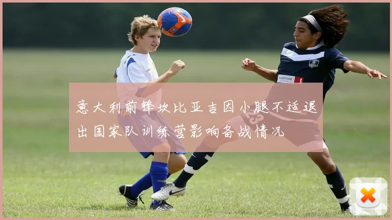 意大利前锋坎比亚吉因小腿不适退出国家队训练营影响备战情况